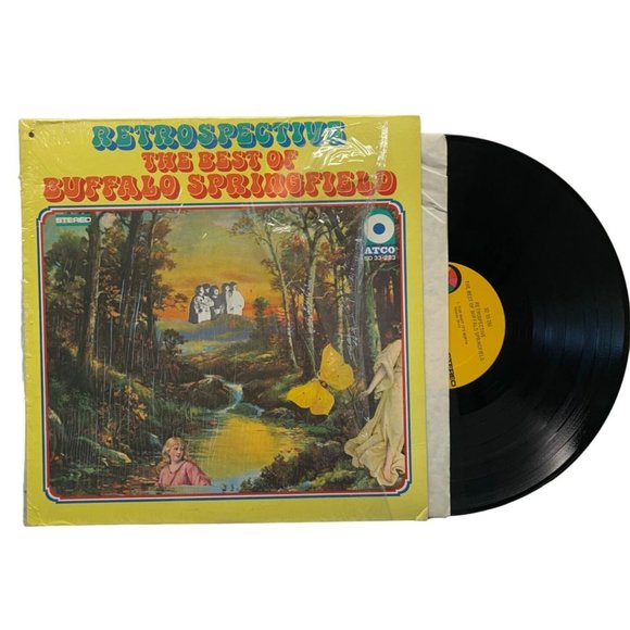The Best of Buffalo Springfield Retrospective Vinyl LP 1969 Atco Records Shrink - Picture 1 of 7